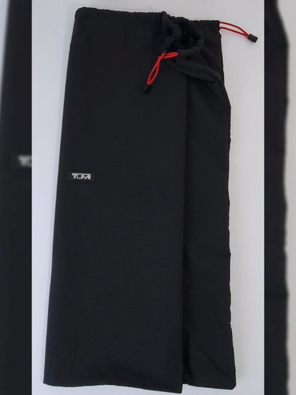 TUMI BLACK DRAWSTRING DUST BAG LUGGAGE TRAVEL SUITCASE LAUNDRY BAG 26" X 28"